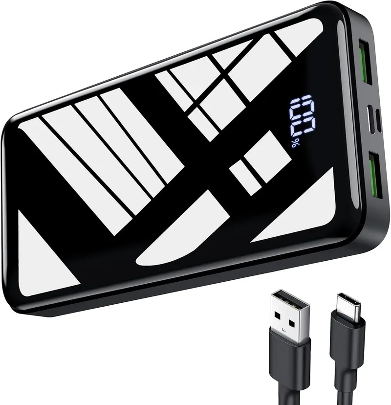 Bextoo Power Bank 27.000 mAh 22,5 W – Negro